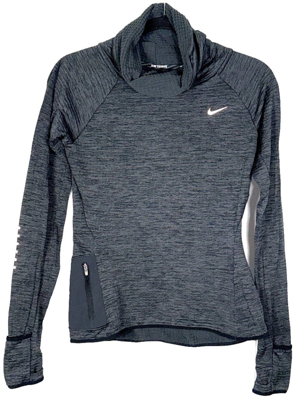 Nike Therma Sphere Element Dri-Fit Running Cowl Neck Pullover Run Shirt Top XS